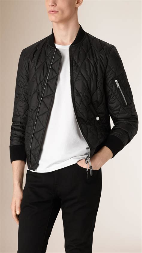 burberry aviator jacket|burberry quilted jacket men.